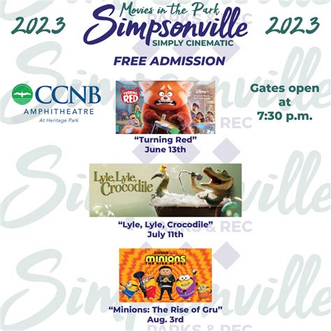 simpsonville movies